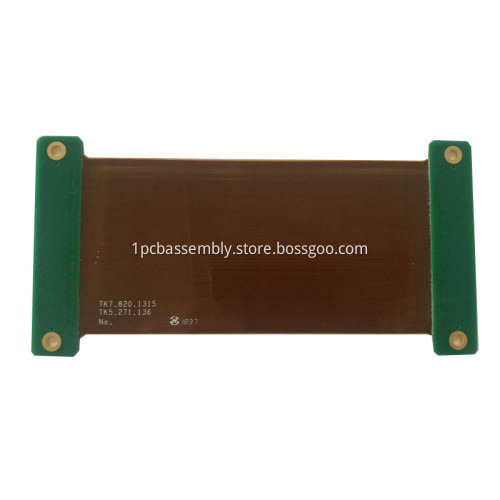 Blue Solder Mask 4layers Rigid Flex Circuit Board